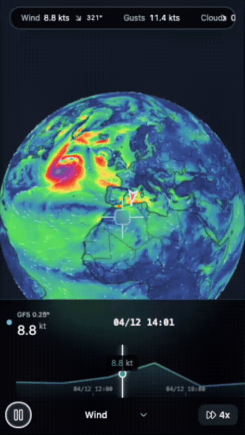 Prévisions météo claires